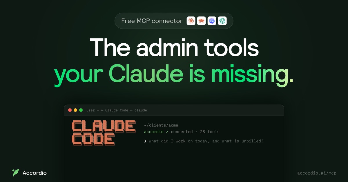 Accordio AI homepage