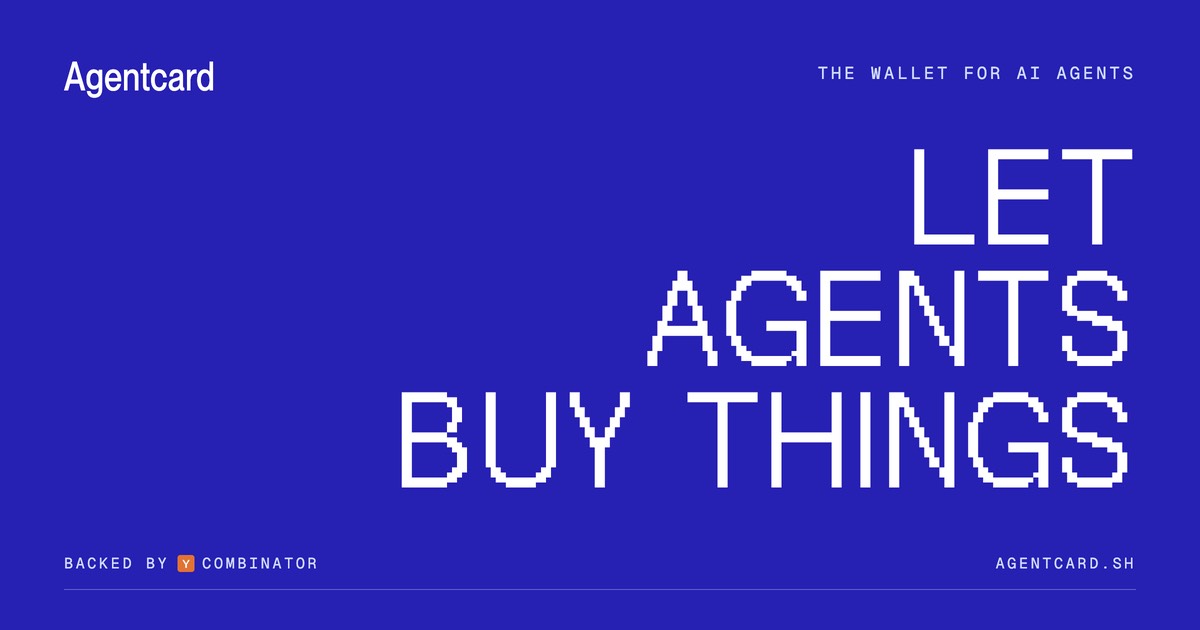 Agentcard homepage