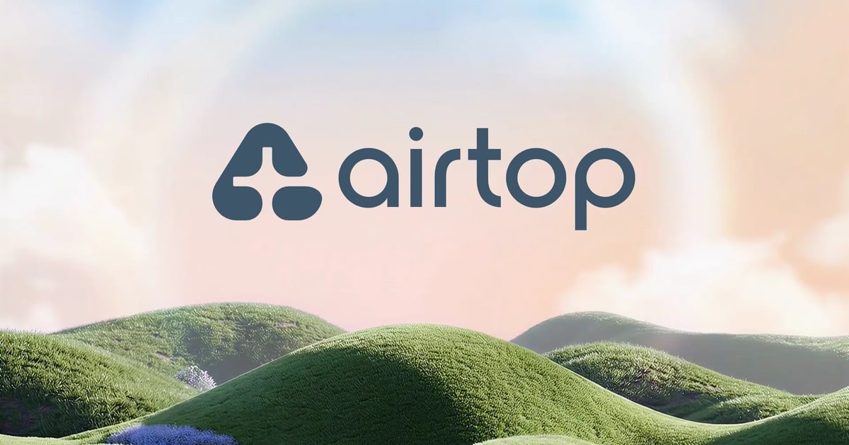 Airtop homepage
