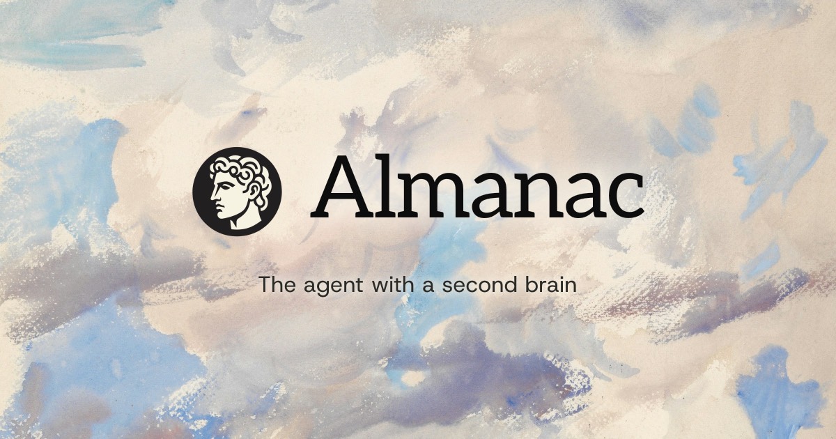 Almanac homepage