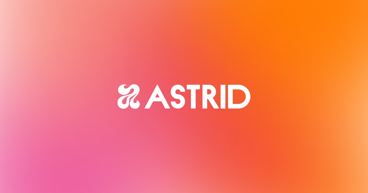 Astrid homepage