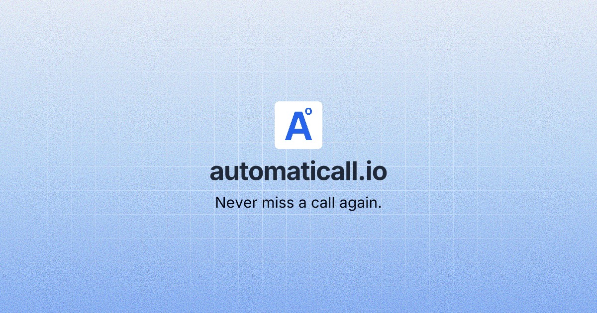 Automaticall homepage
