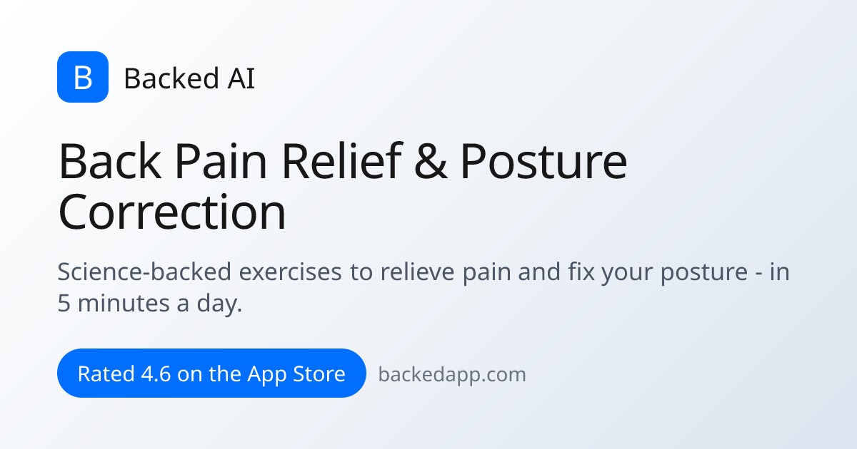 Backed AI homepage