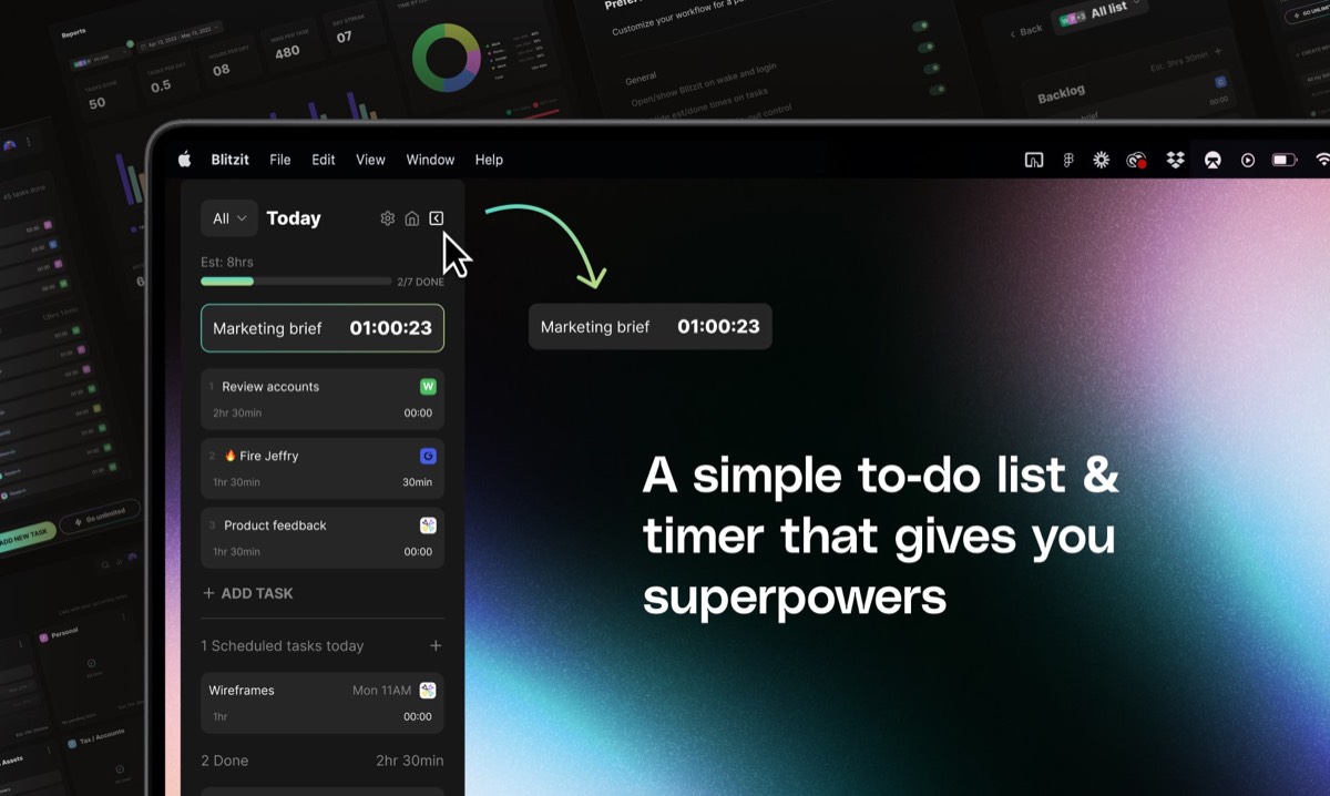 Blitzit homepage
