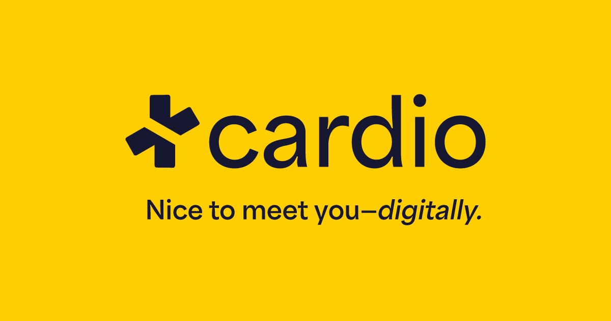 Cardio homepage