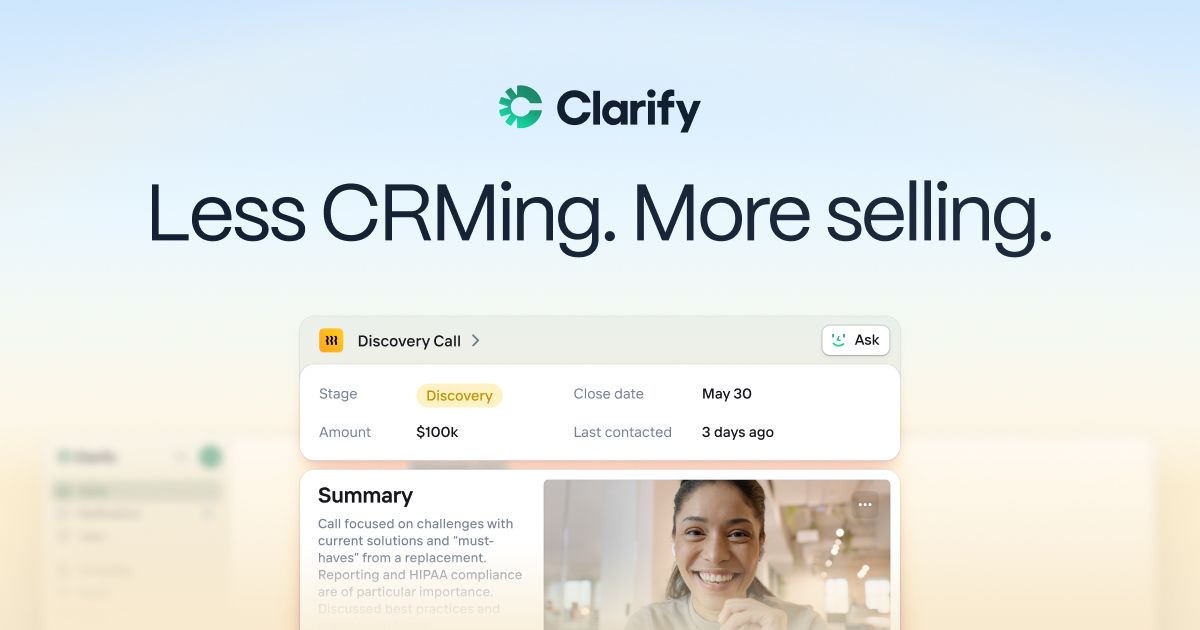 Clarify homepage