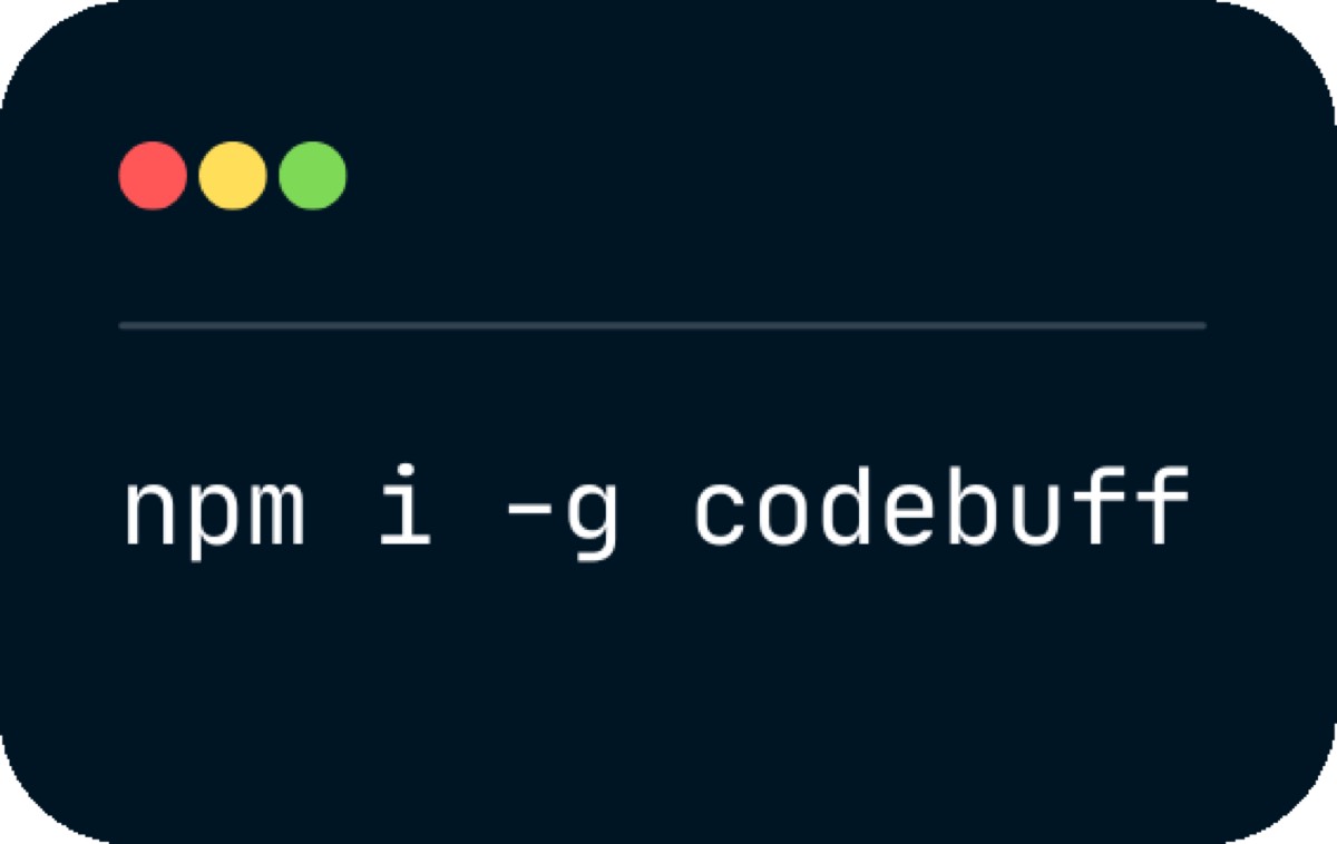 Codebuff homepage