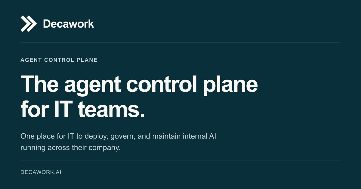 Decawork homepage
