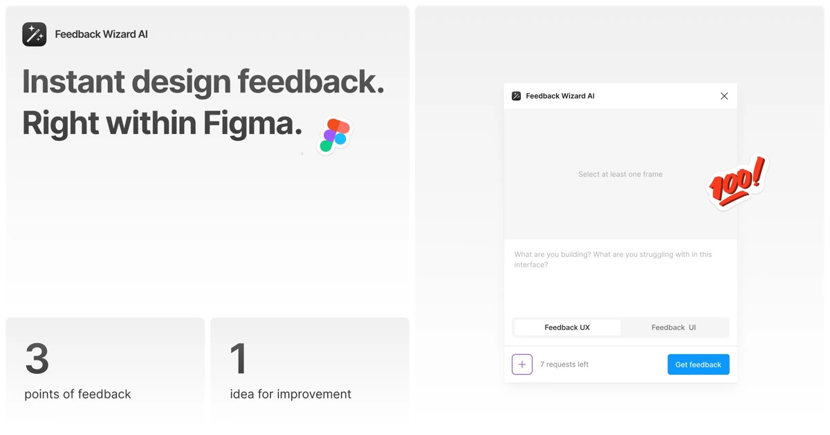 Feedback Wizard AI homepage