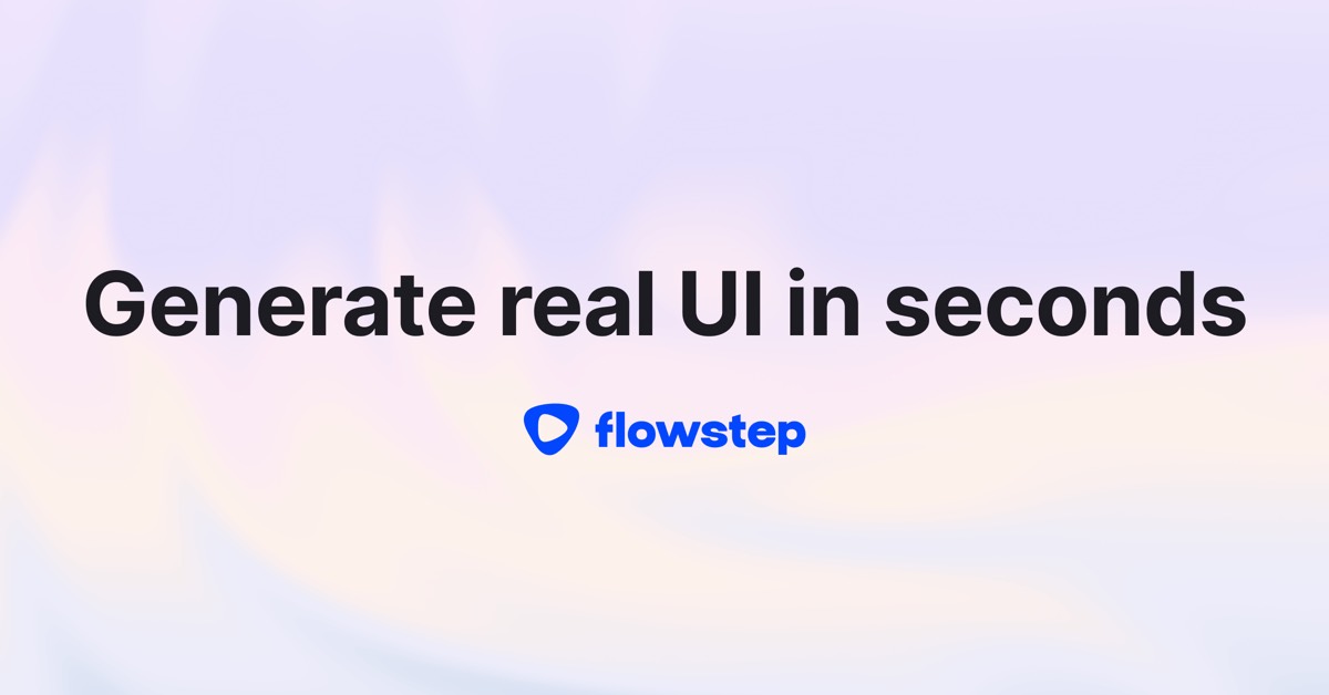 Flowstep homepage