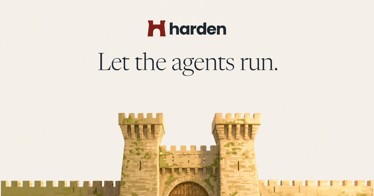 Harden homepage