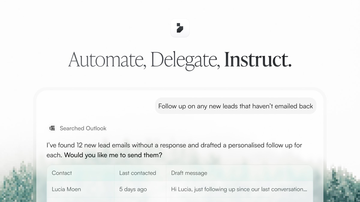 Instruct homepage