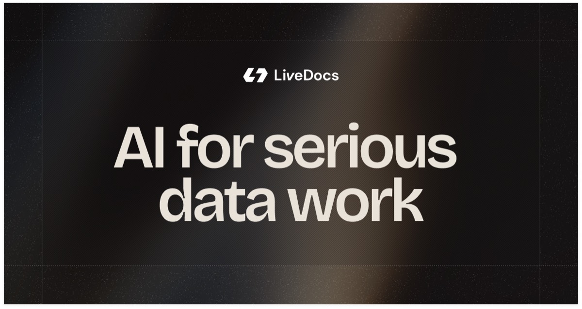 LiveDocs homepage