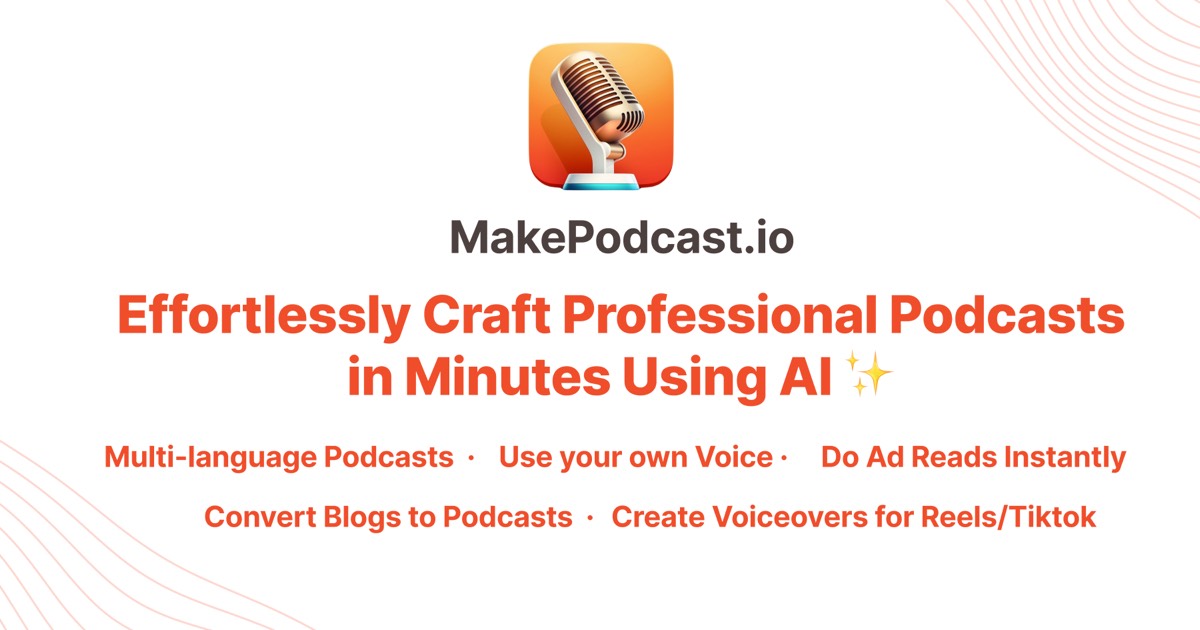 Make Podcast homepage