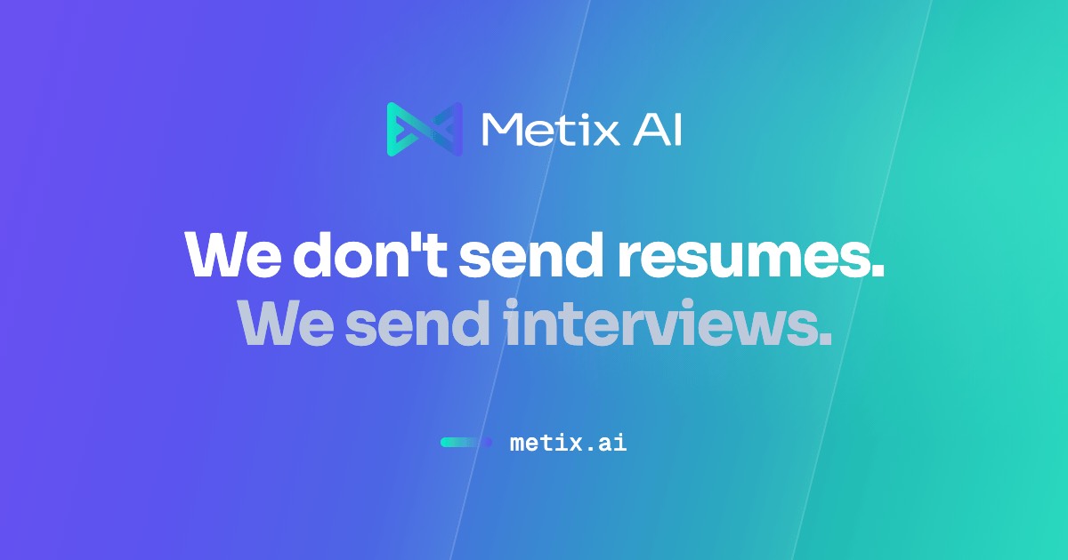 Metix AI (formerly OpenJobs AI) homepage