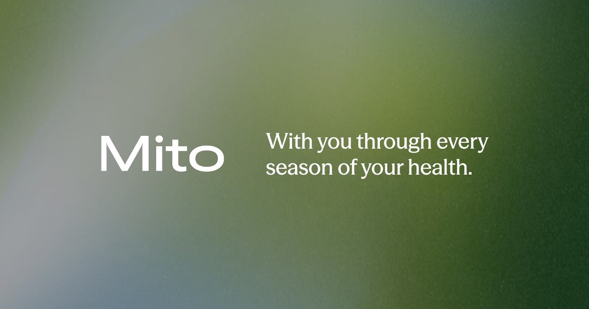 Mito Health homepage