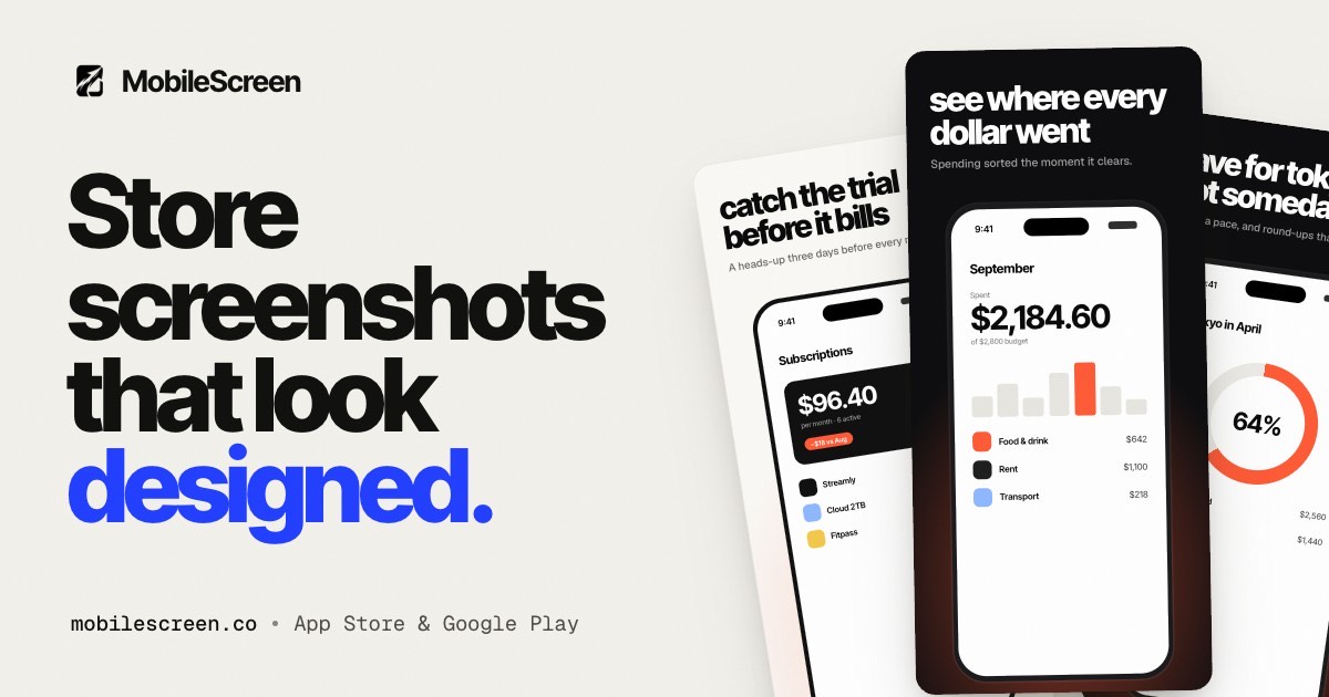MobileScreen homepage
