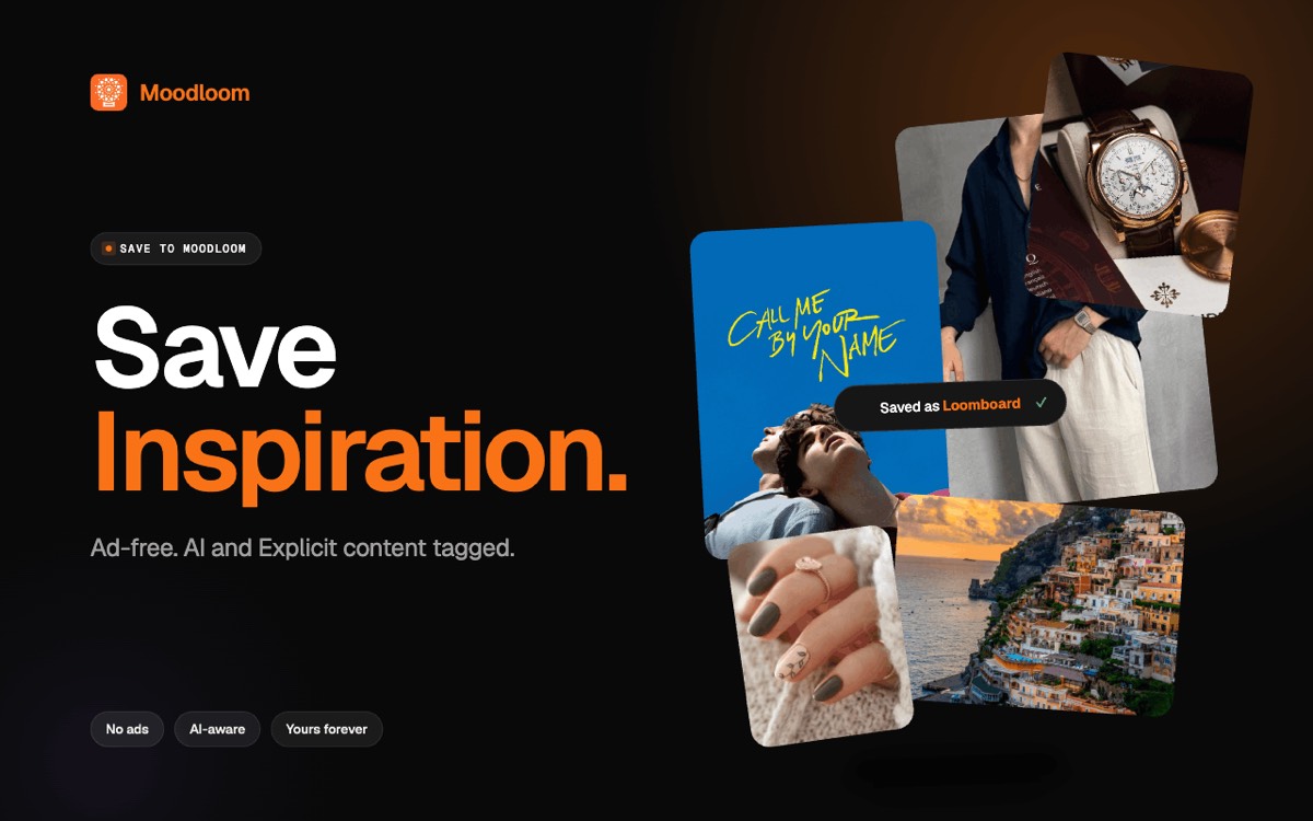 Moodloom homepage