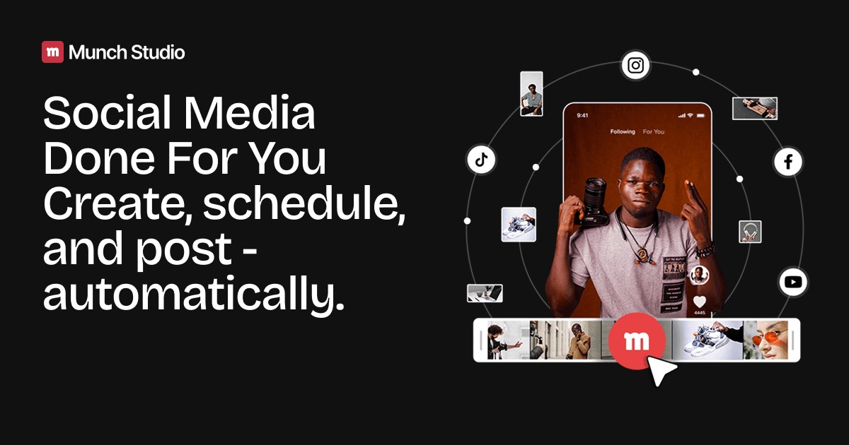 Munch Studio homepage