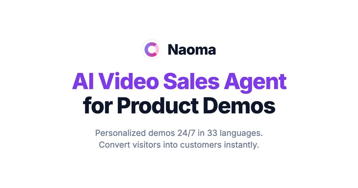 Naoma homepage