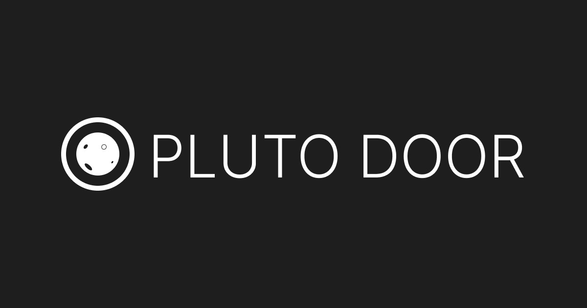 Pluto Door homepage