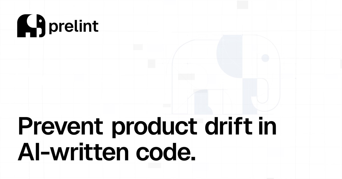 Prelint homepage
