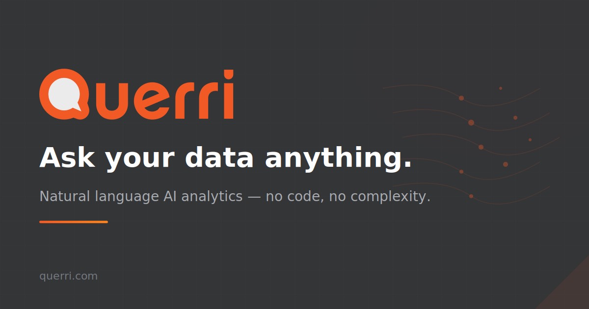 Querri homepage