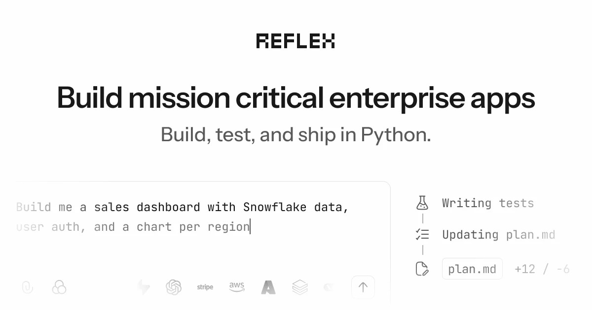 reflex homepage
