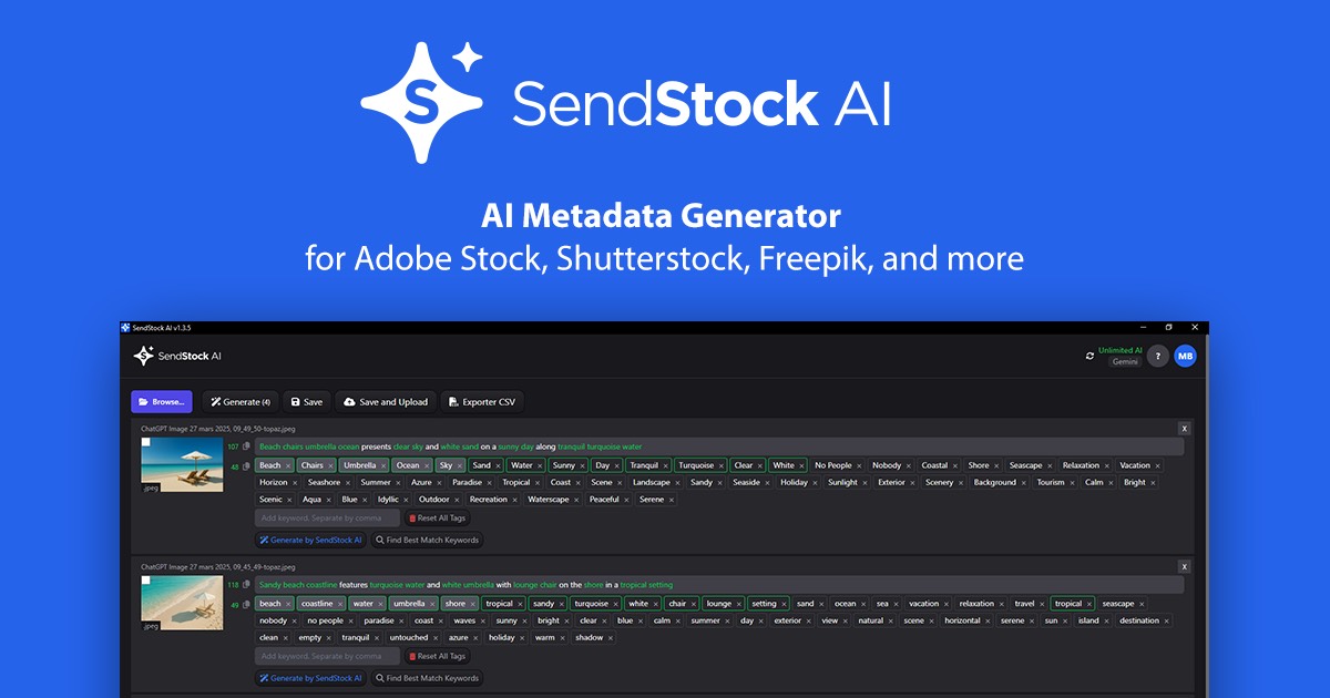 SendStock AI homepage