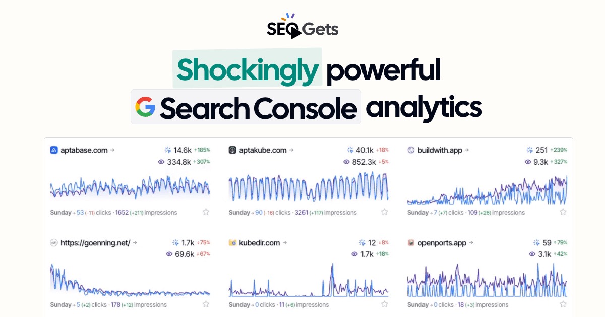 SEO Gets homepage