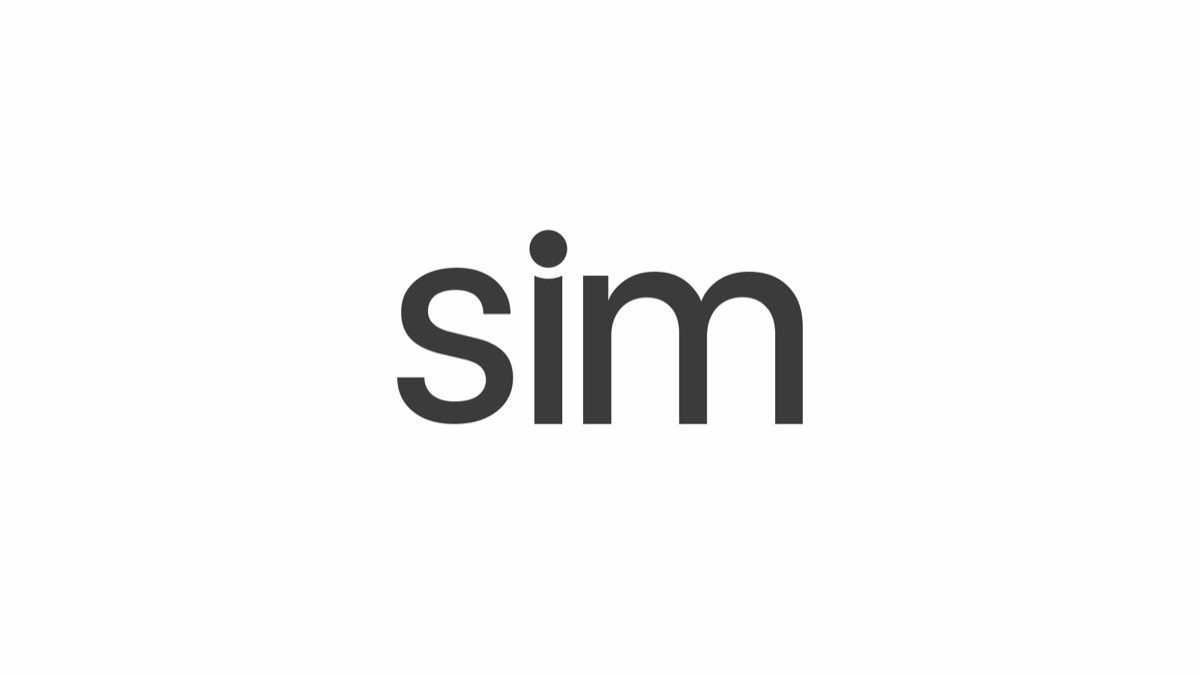 Sim homepage