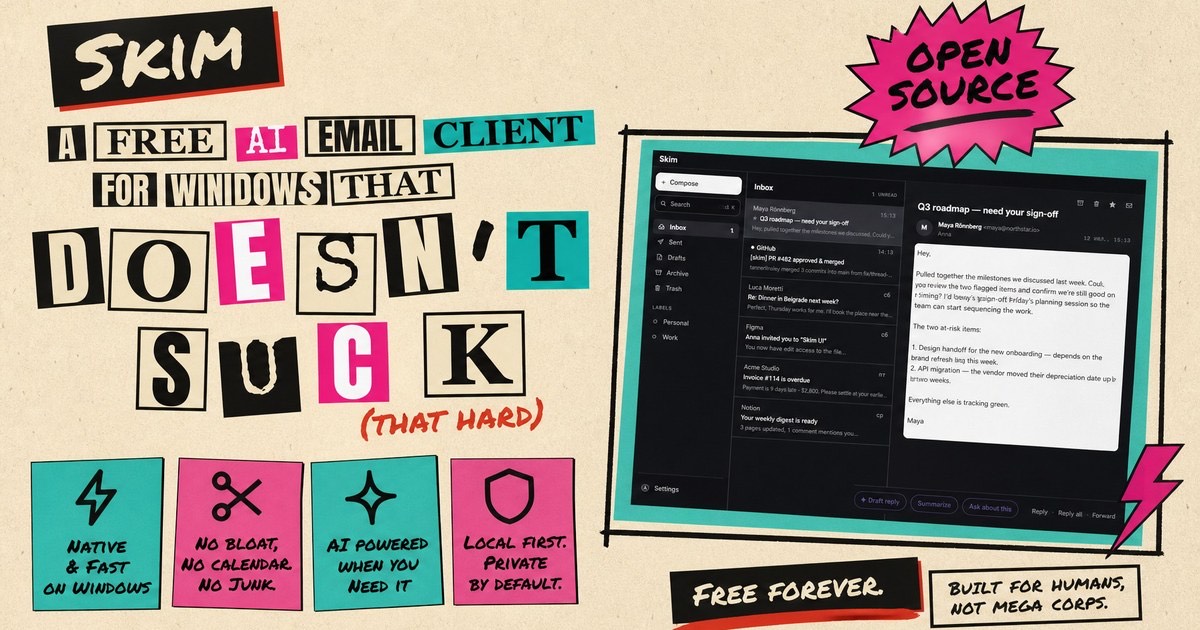 Skim homepage