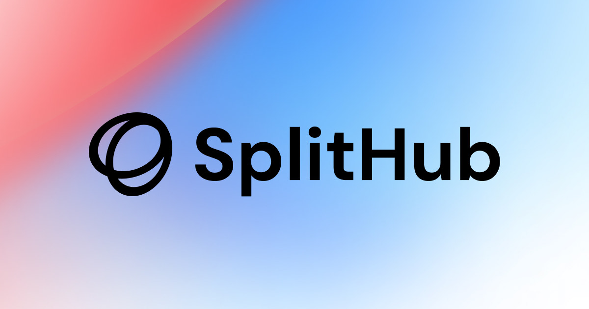 SplitHub.io homepage