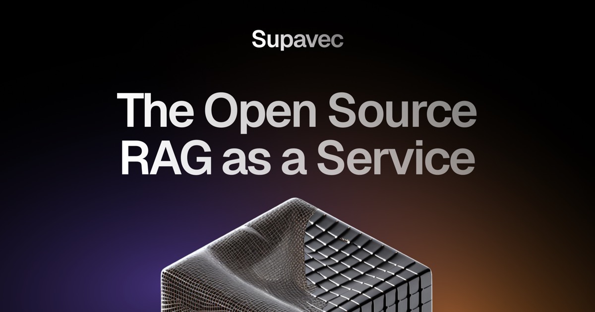 Supavec homepage