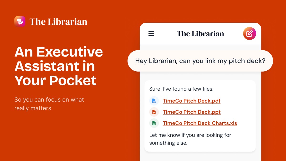TheLibrarian.io homepage