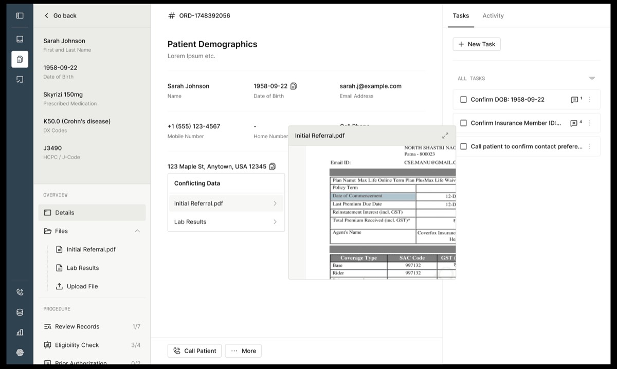 Trellis AI homepage
