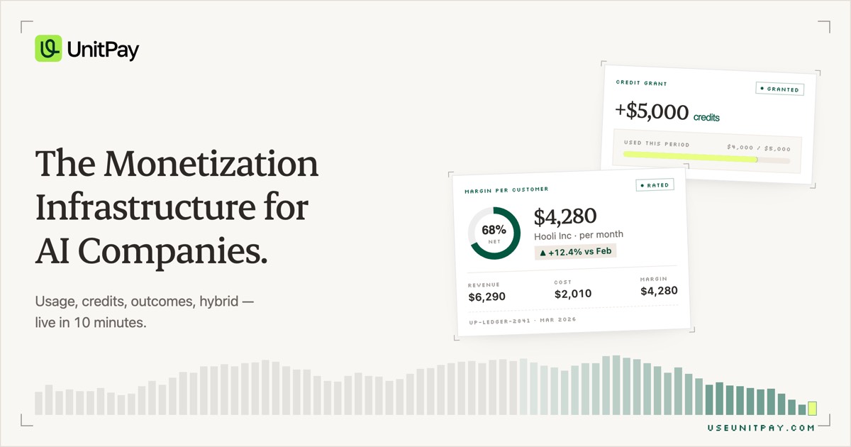 UnitPay homepage