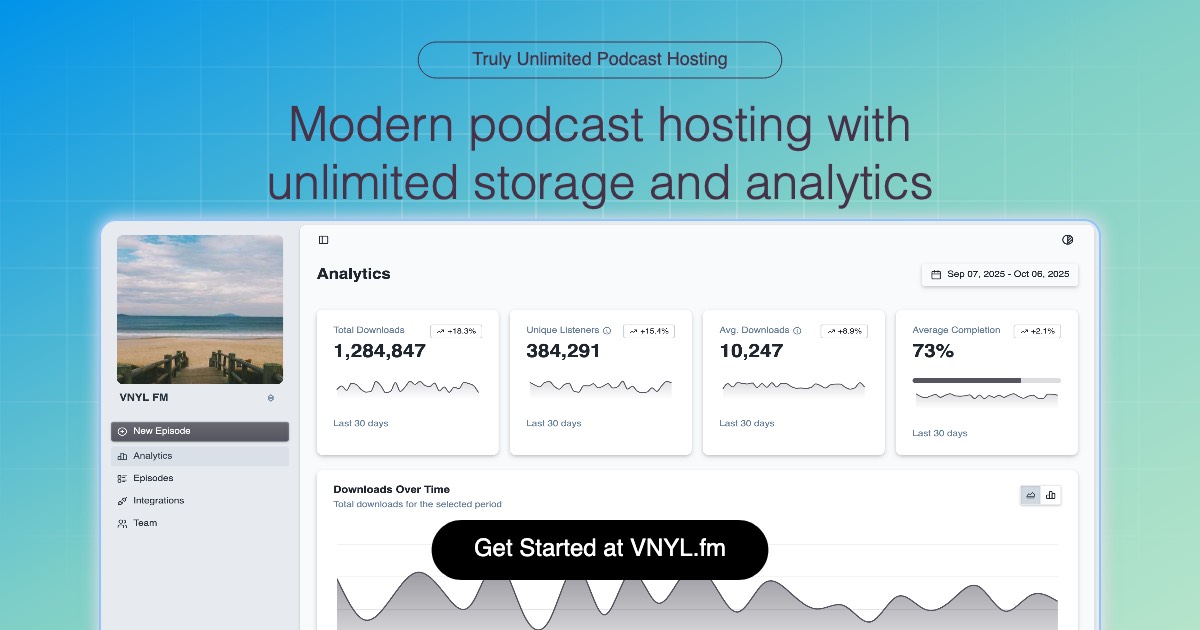 VNYL homepage