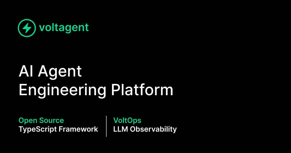 VoltAgent homepage